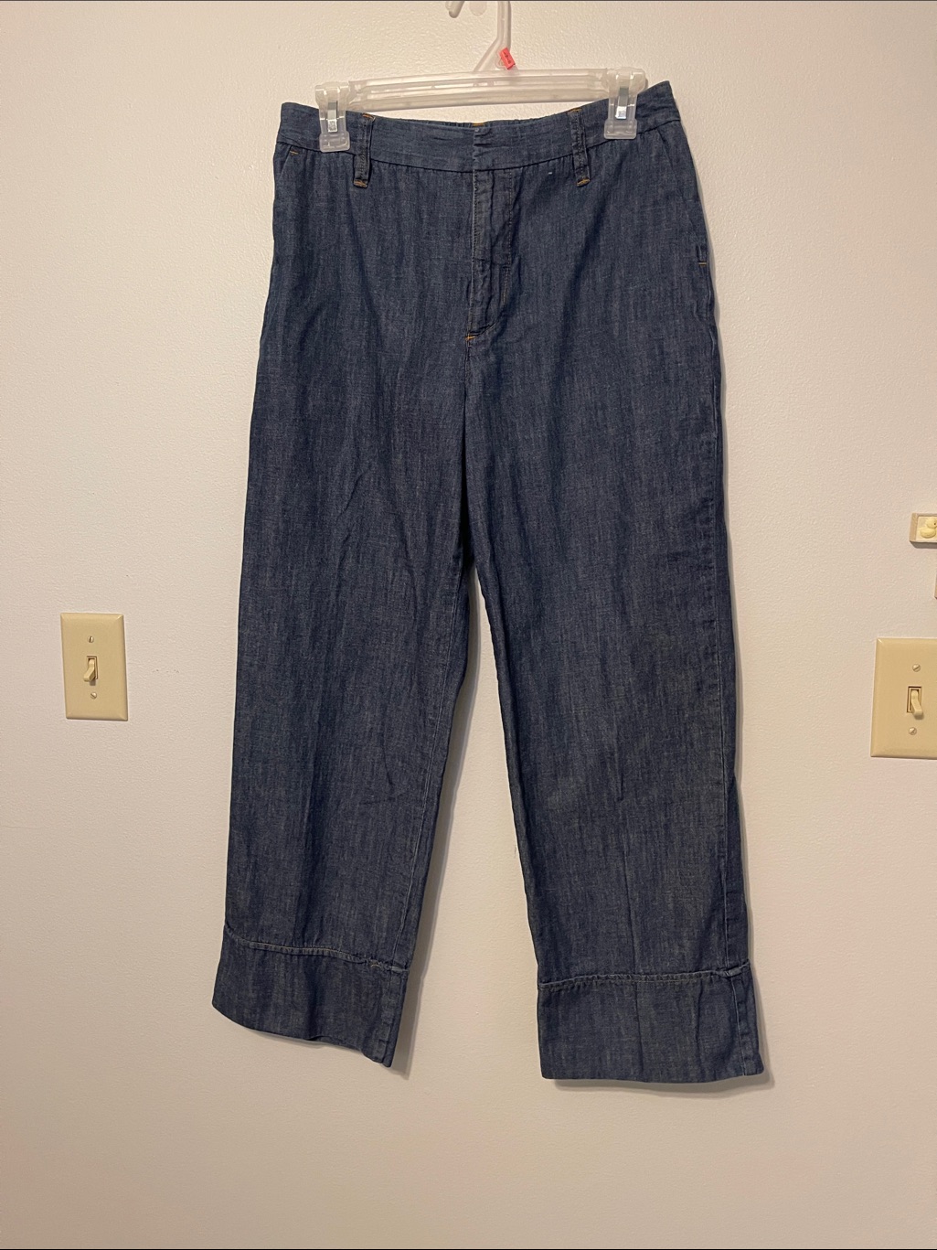 Dark Indigo WideLeg Denim Pants